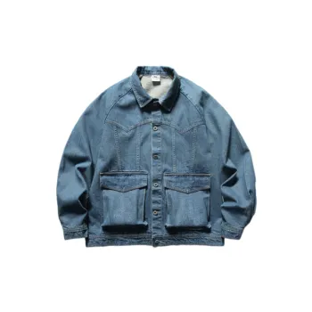Fashion Washed Denim Jacket