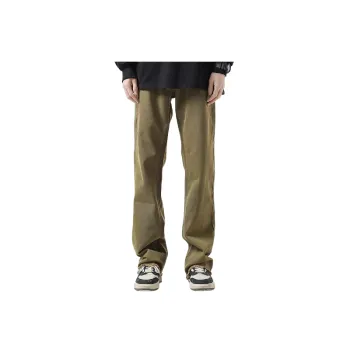 Simple Raw Hem Jeans