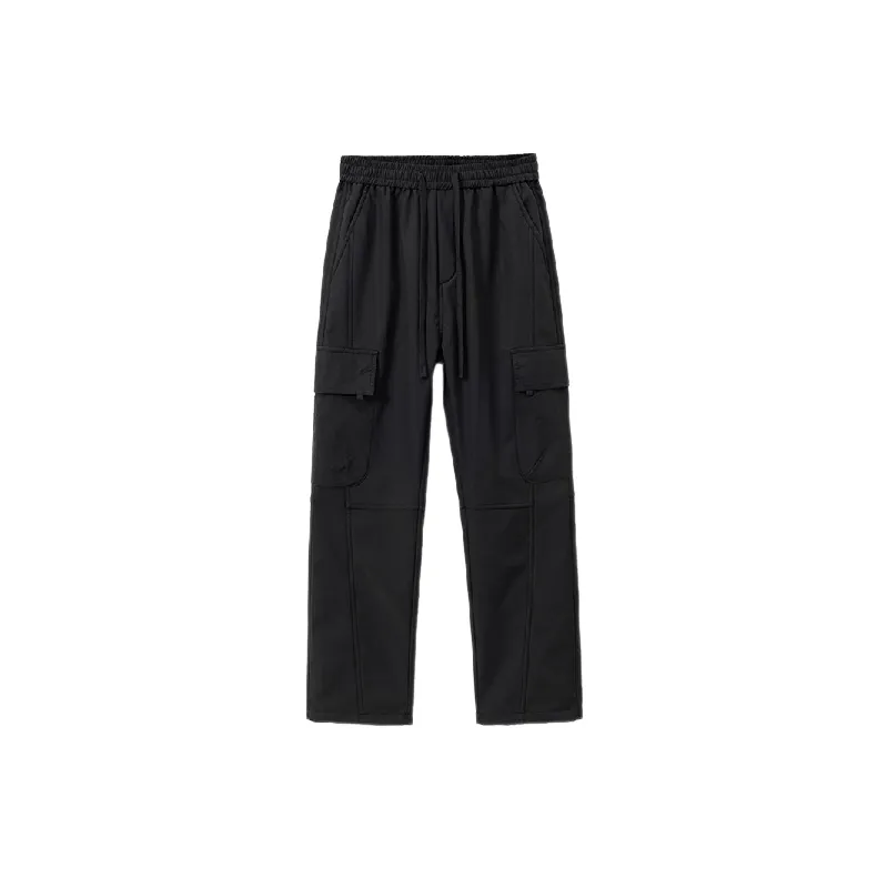 Cool Loose Blended Synthetic Fabrics Cargo Pants-9