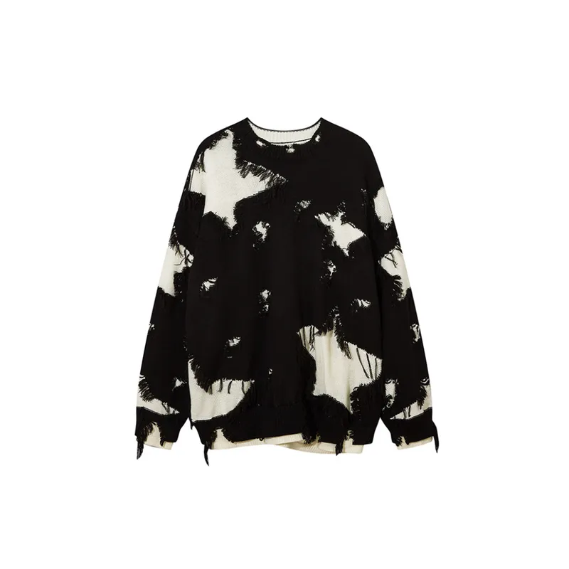 New Niche Design High Street Loose All match Sweater-0
