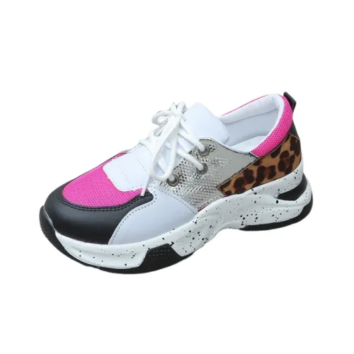 Fashionable Contrast Color Platform Shoes