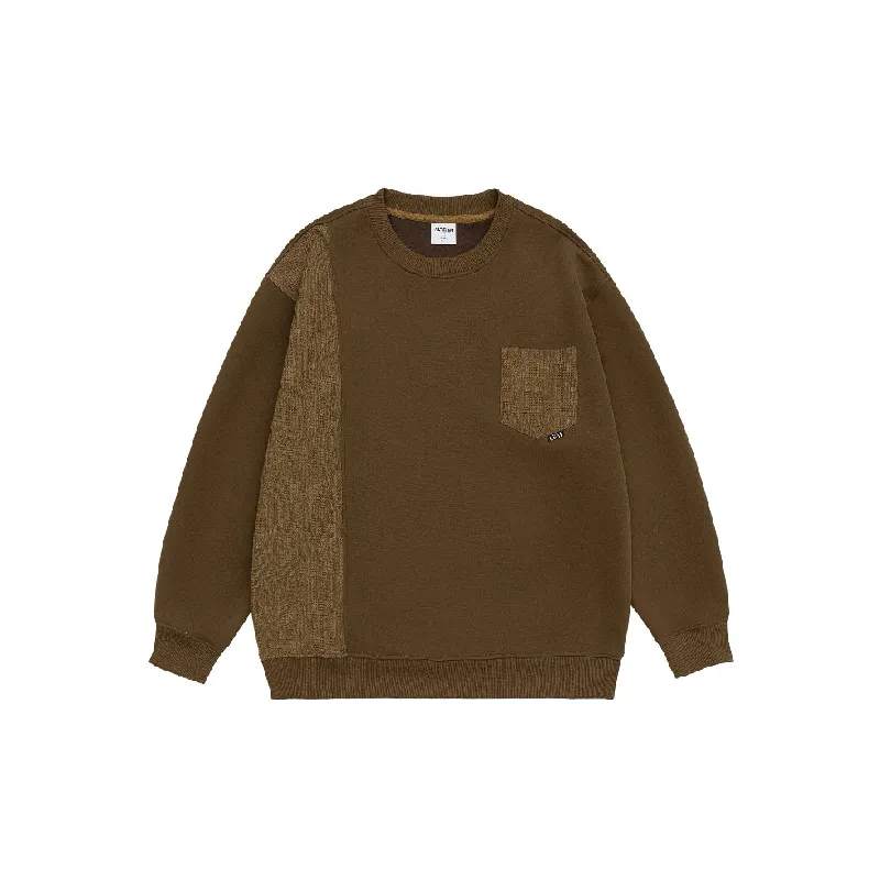 Retro Striped Loose Cotton Sweatshirt-4