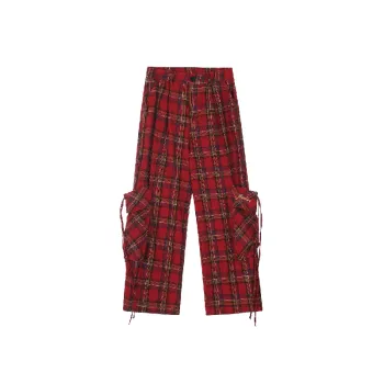 Retro Loose Cotton Casual Pants Women