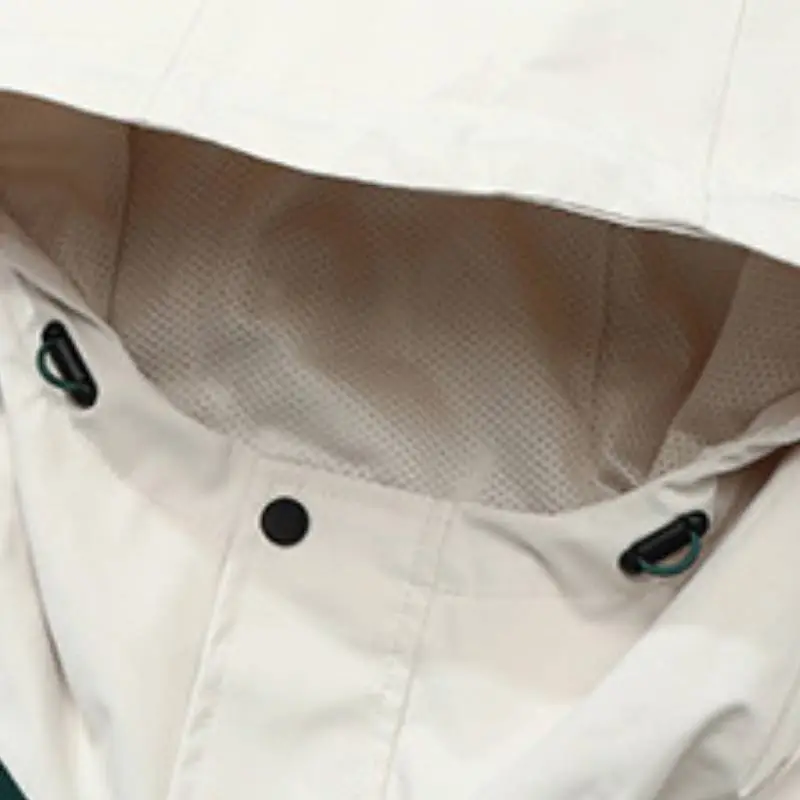 Fashionable Simple Blended Synthetic Fabrics Outdoor Jacket-7