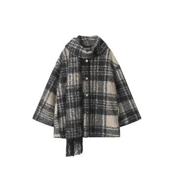 Retro Loose Quilted Jacket Women
