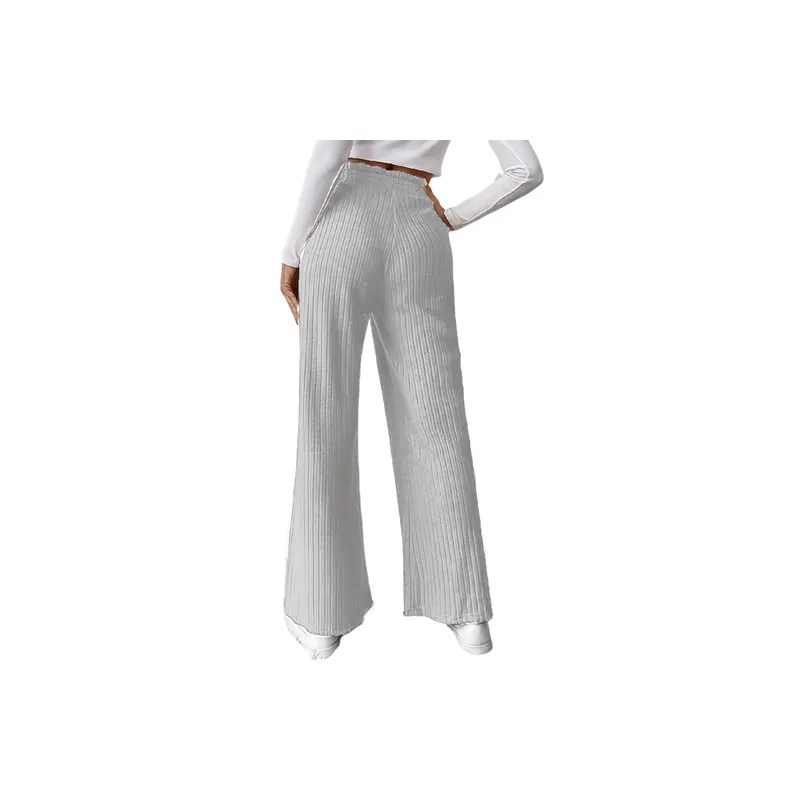 Casual Loose Polyester Sports Pants Women-11