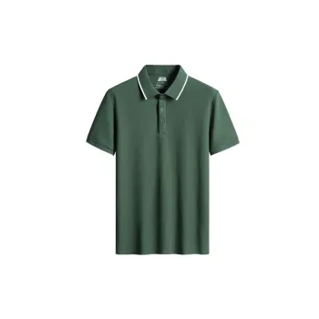 Casual Plain Cotton Polo