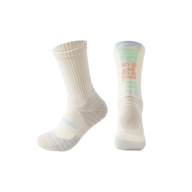 Casual Simple Polyester Cotton Mid Calf Sock-6