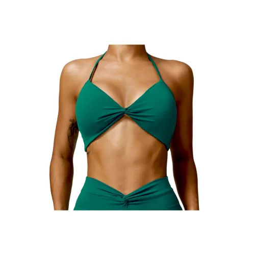 Casual Plain Nylon-Spandex Sheer Fabric Sports Underwear Women