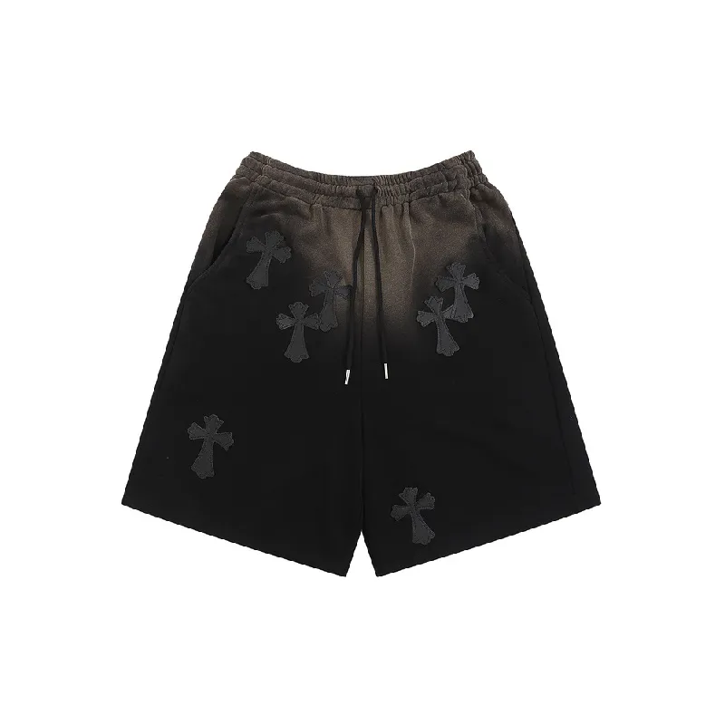 Trendy Street Terry Fabric Casual Shorts Unisex-0