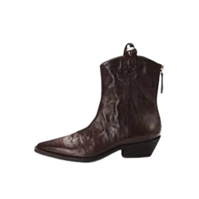 Retro Funky Ankle Boots-0