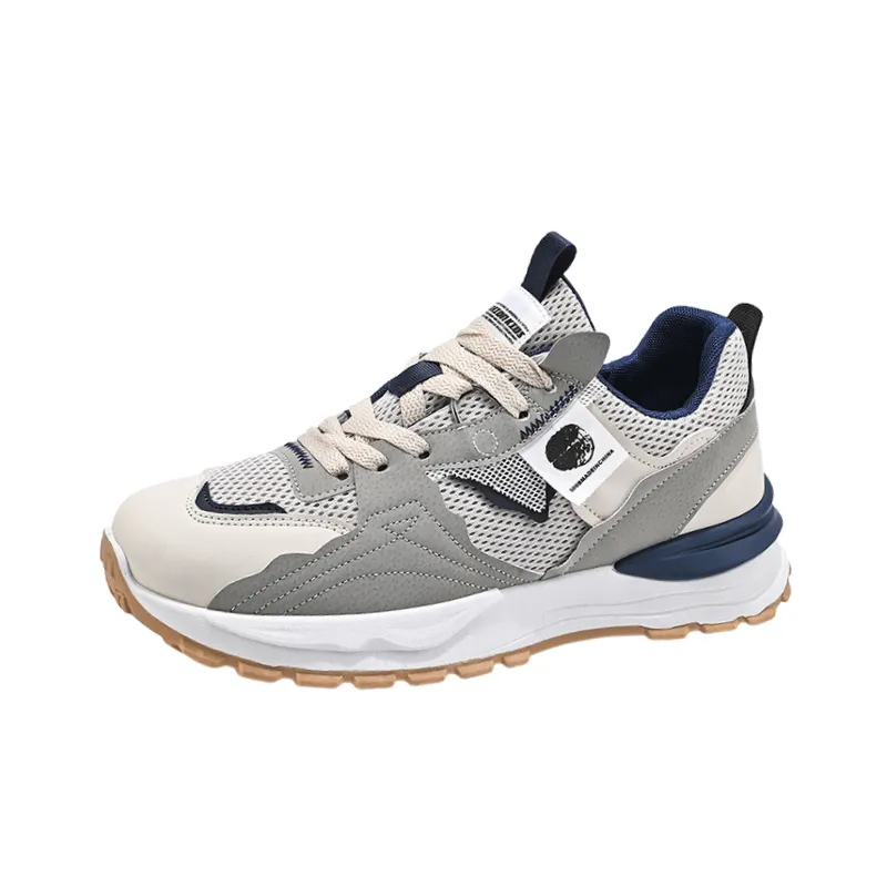 Thick soled Breathable Niche Vintage Casual Sneaker-4