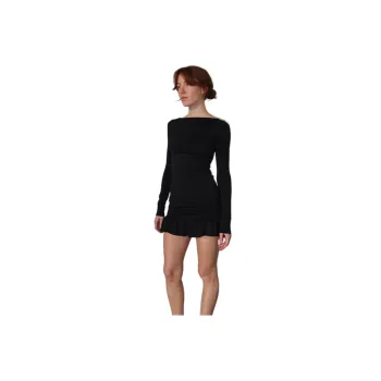 Fashionable Simple Milk Fiber Dress Women