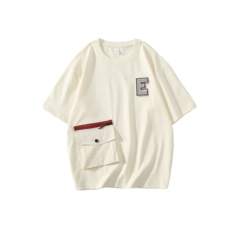Versatile Round Neck T Shirt-3