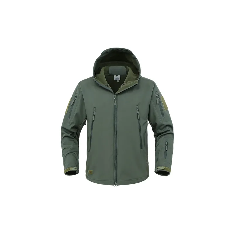 Sporty Warming Polyester Outdoor Jacket-1