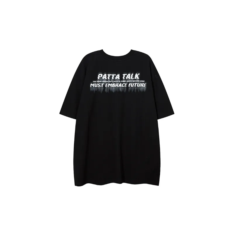 Hip Hop Style Short Sleeved T Shirt-1