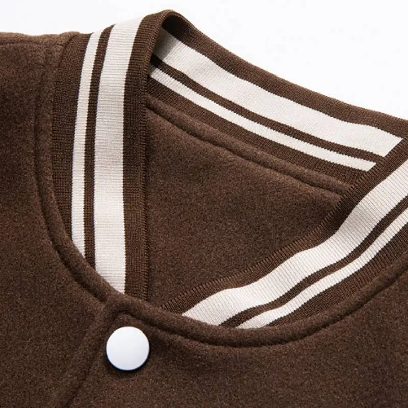 Casual Fashionable Baseball Jersey-4