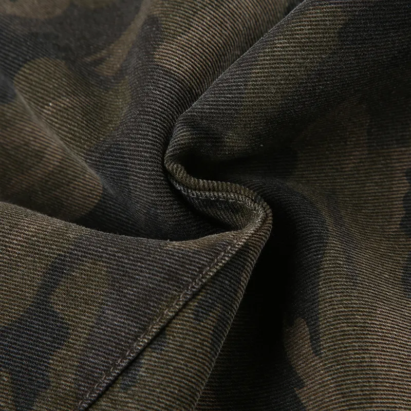 Retro Camo Jeans Women-5