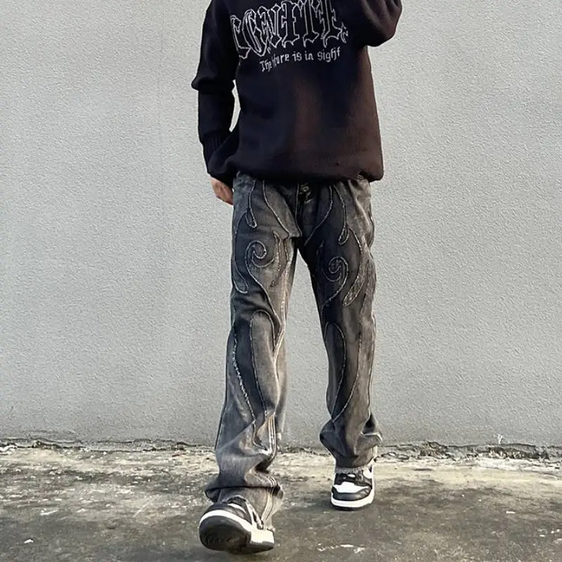 Fashionable Simple Jeans-6
