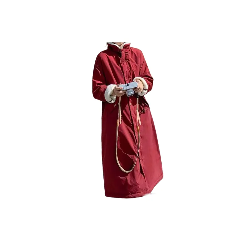 Loose Warming Quilted Jacket-12