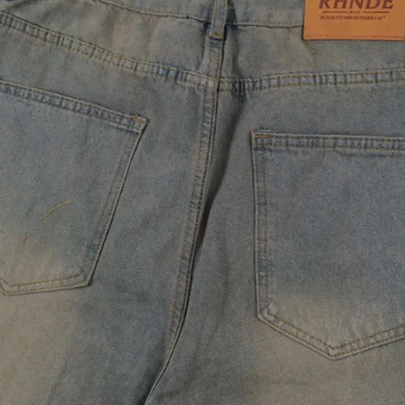 Funky Casual Baggy Denim Shorts-2