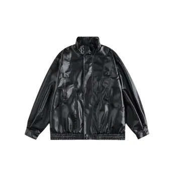 Loose Casual Leather Jacket