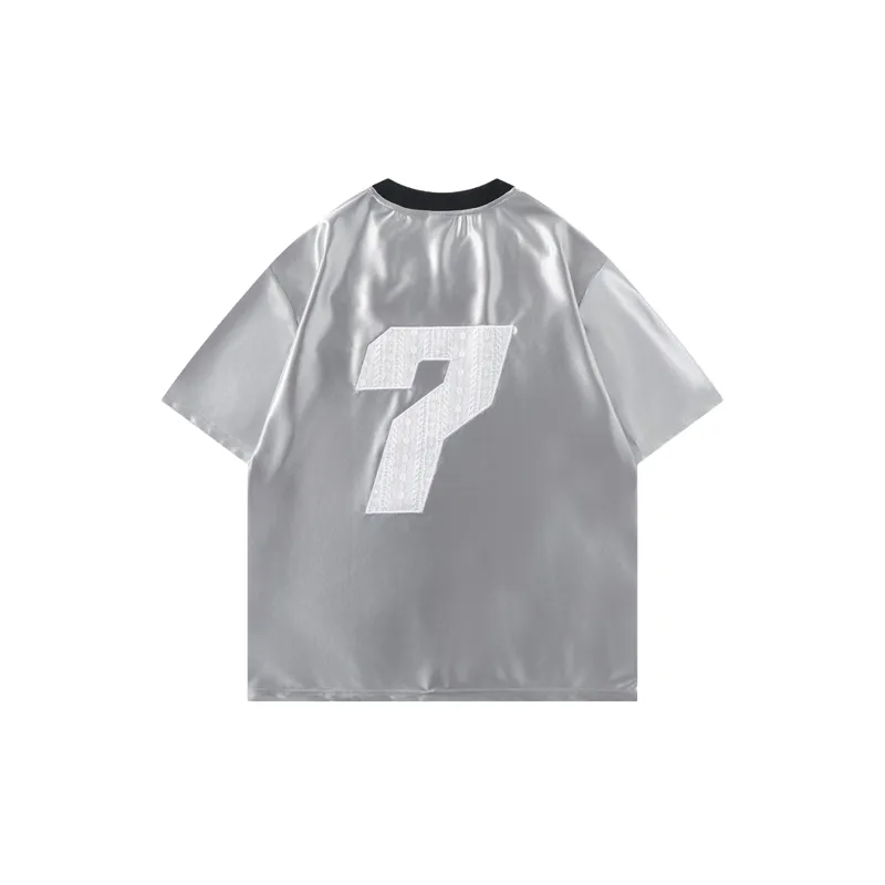 Casual Embroidery 100% Cotton T Shirt-5
