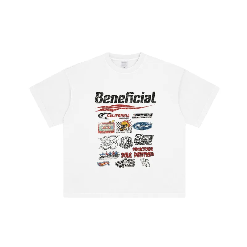 Street Washed 100% Cotton T Shirt-0