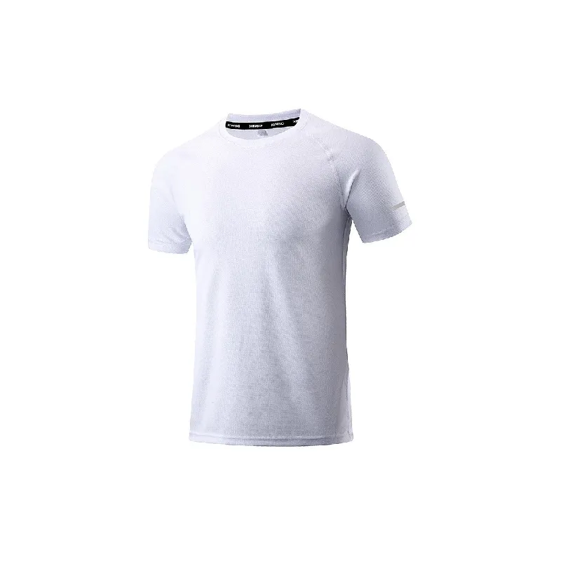 Sporty Plain Polyester T Shirt Unisex-5