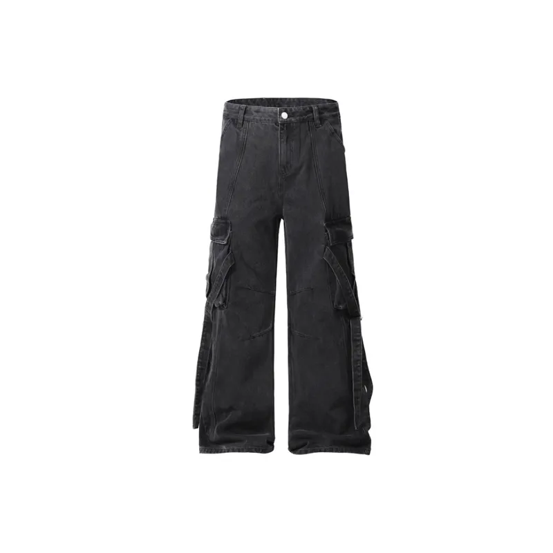 Street Retro Cargo Pants-0