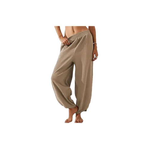Casual Loose Cotton Sports Pants Women