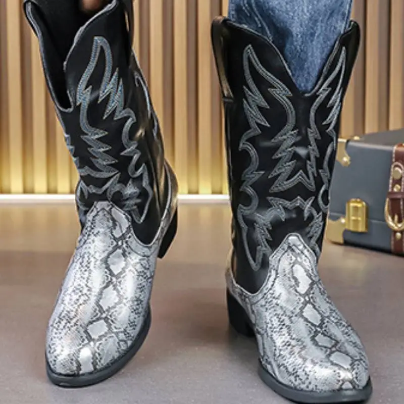 Fashion Trendy Knee High Boots-5