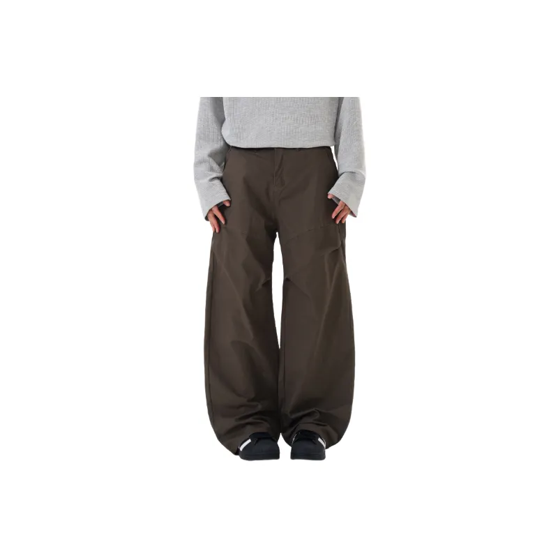Casual Loose Cotton Cargo Pants-5