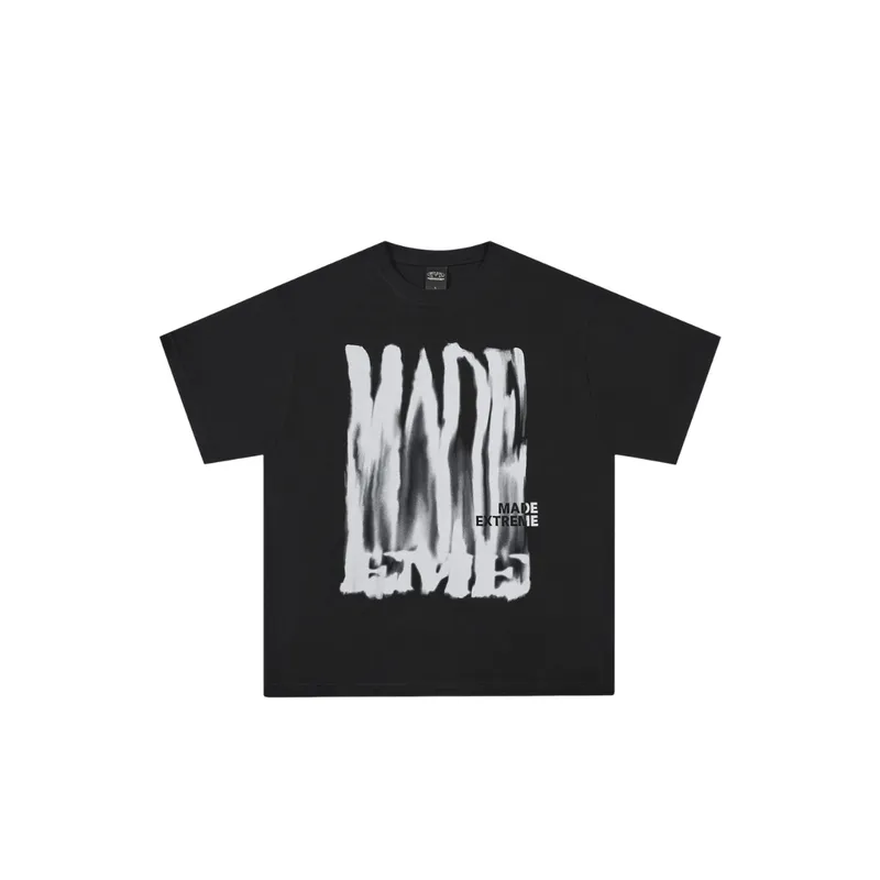 Fine Cotton Letter Printing T Shirt-10