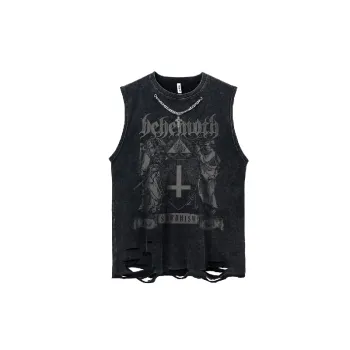 Retro Loose Cotton Blended Fabric Vest