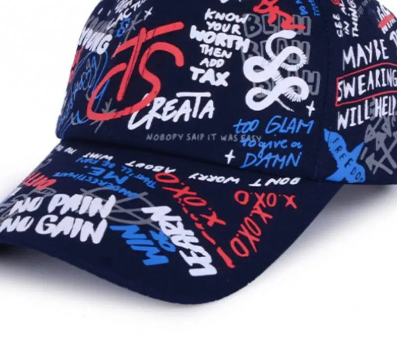 Retro Denim Peaked Cap-2