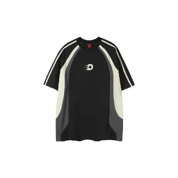 Sporty Loose 100% Cotton T Shirt Unisex