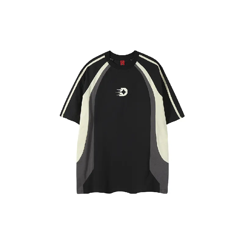 Sporty Loose 100% Cotton T Shirt Unisex-4