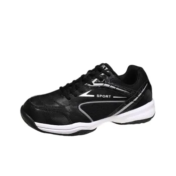 Casual Contrast Color Badminton Shoes