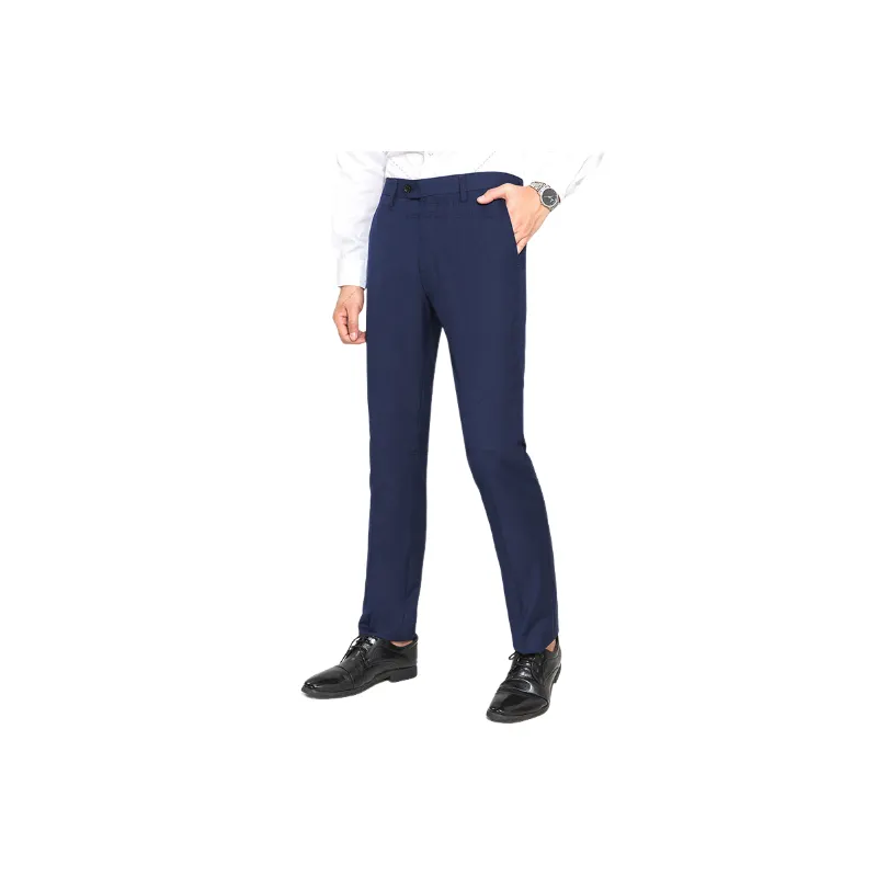 Casual Business Serge Suit Trousers Man-0