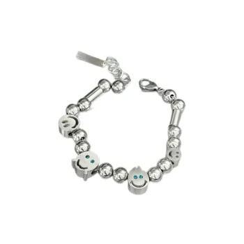 Hip Hop Smiley Face Bracelet