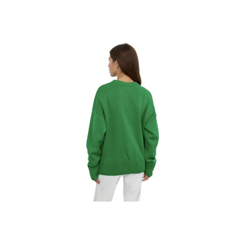Casual Warm Covered Yarn Sweater Women-5
