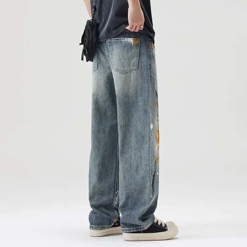 Retro Graffiti Jeans-1