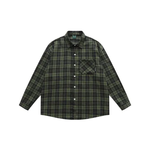 Casual Retro Checked Fabric Shirt