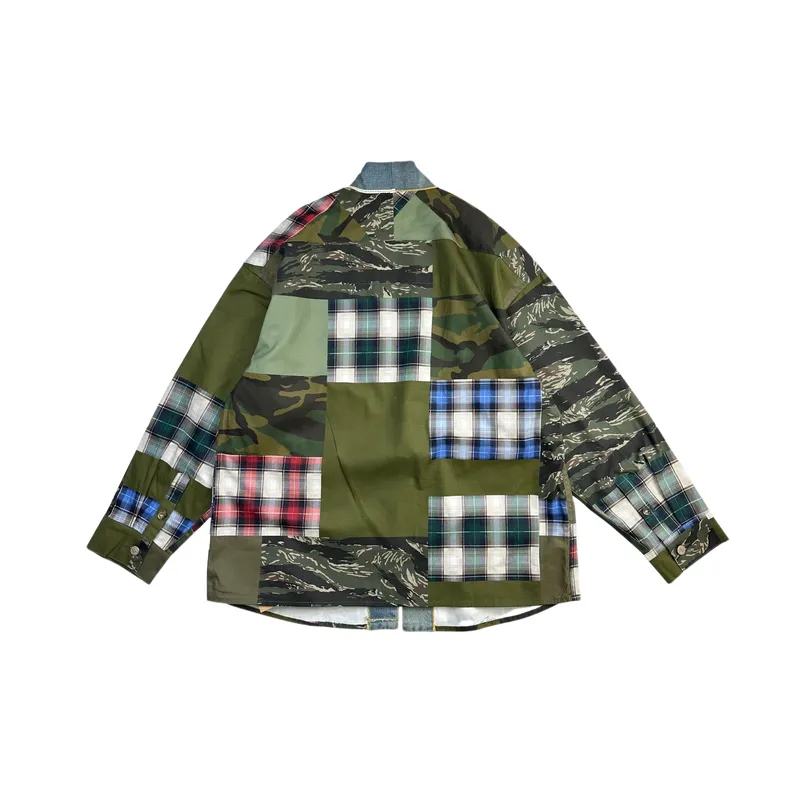 Fashionable Retro Denim Jacket-1