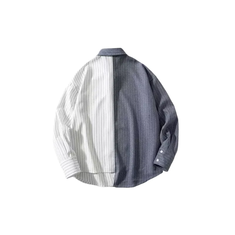 Retro Loose Cool Silk Cotton Shirt-3