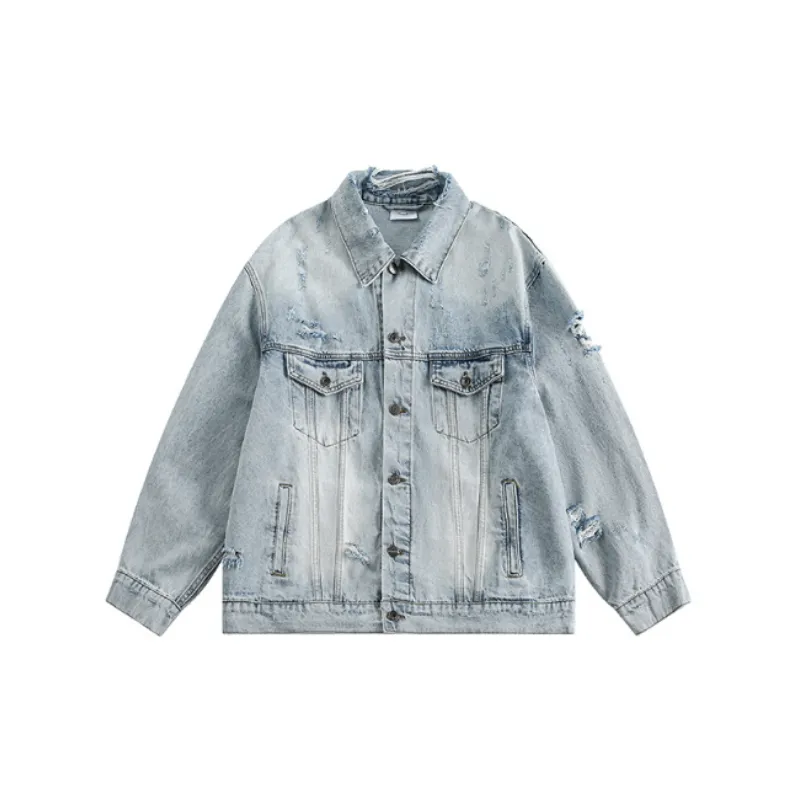 Loose Denim Jacket-0