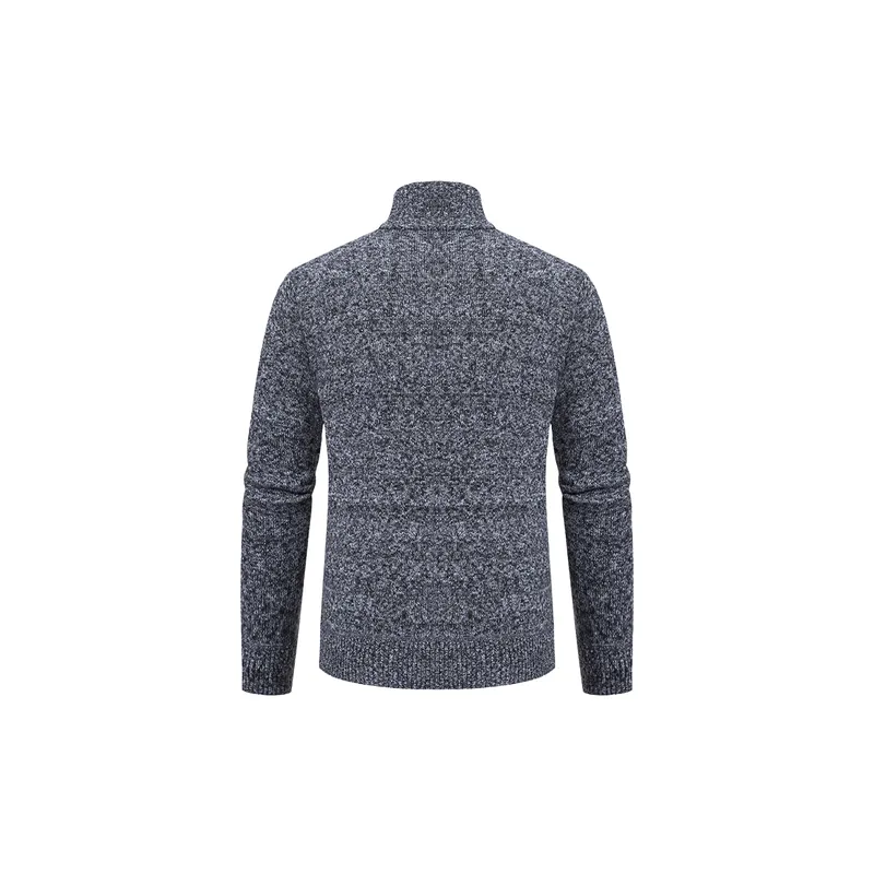 Fashionable Plain Cotton Blended Fabric Knitwear-3