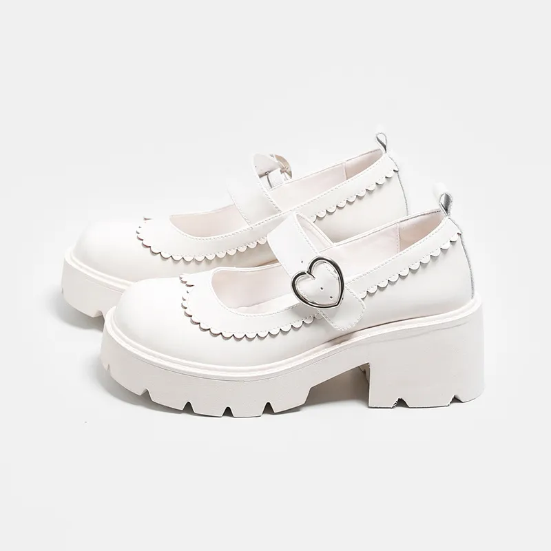Casual Plain Mary Jane Shoes-1