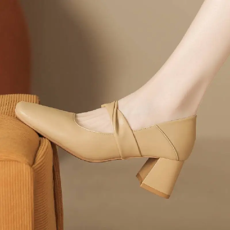 Funky Simple Mary Jane Shoes-10